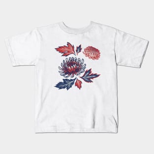 Kiku Flower（菊） Kids T-Shirt